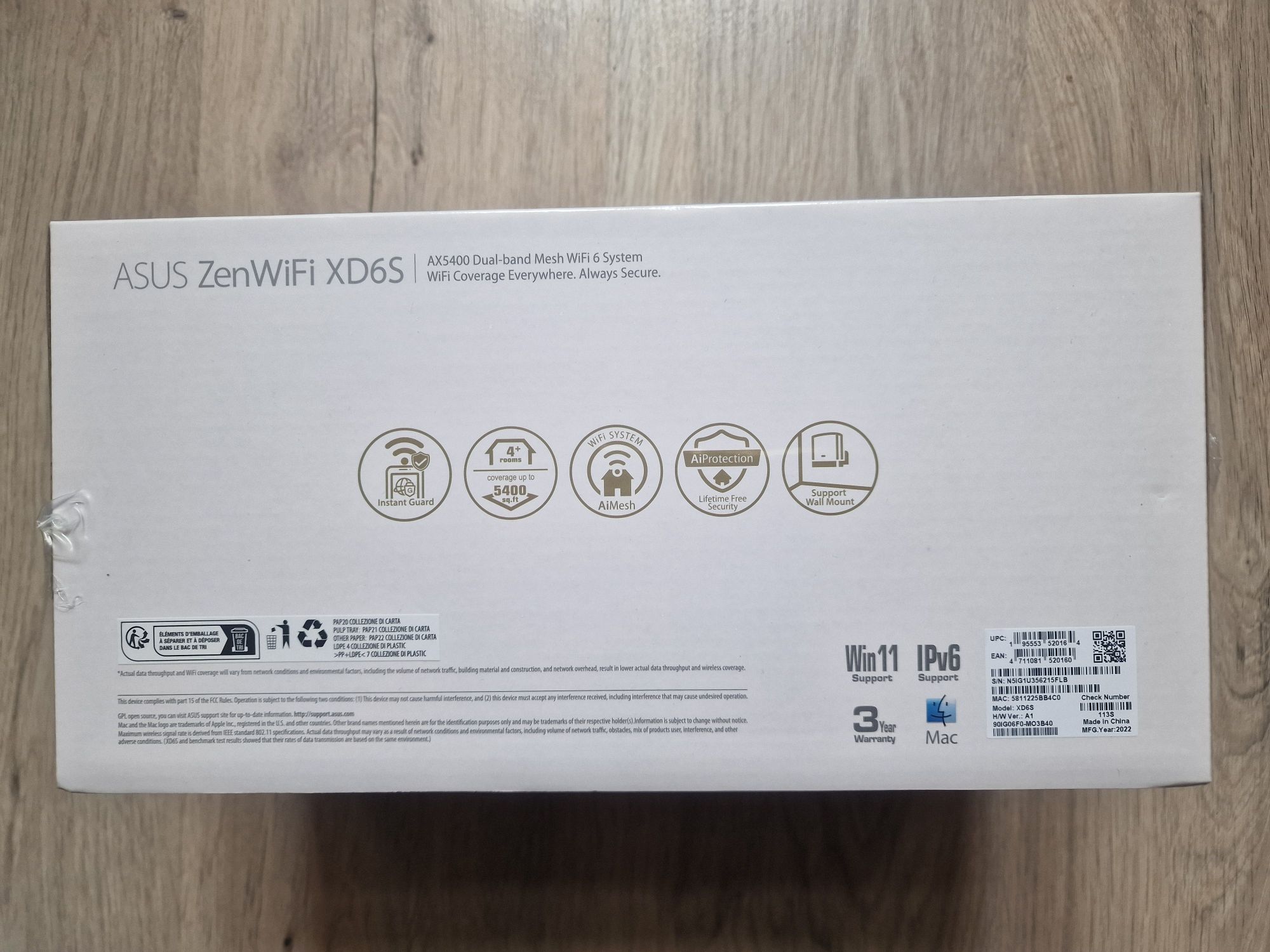 ASUS ZenWiFi XD6S 2-Pack