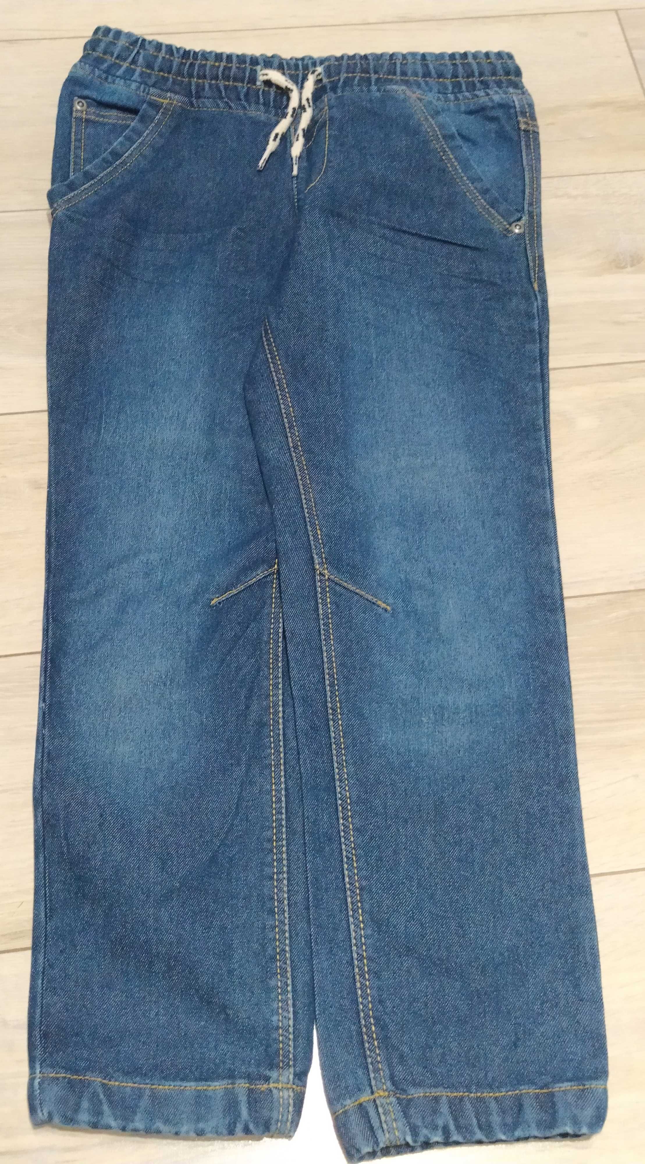 Spodnie jeansowe Pepco 122 jak nowe