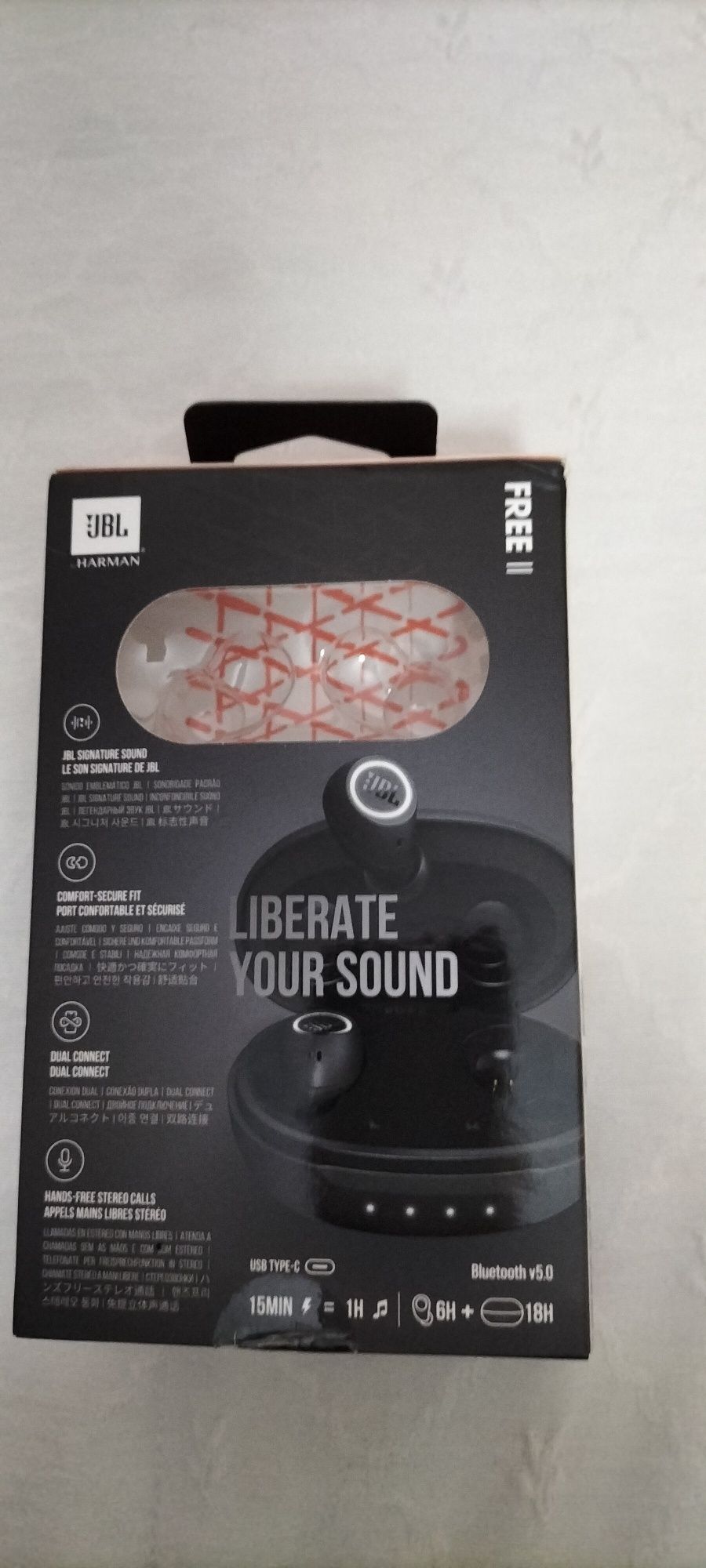 Auriculares JBL free 2