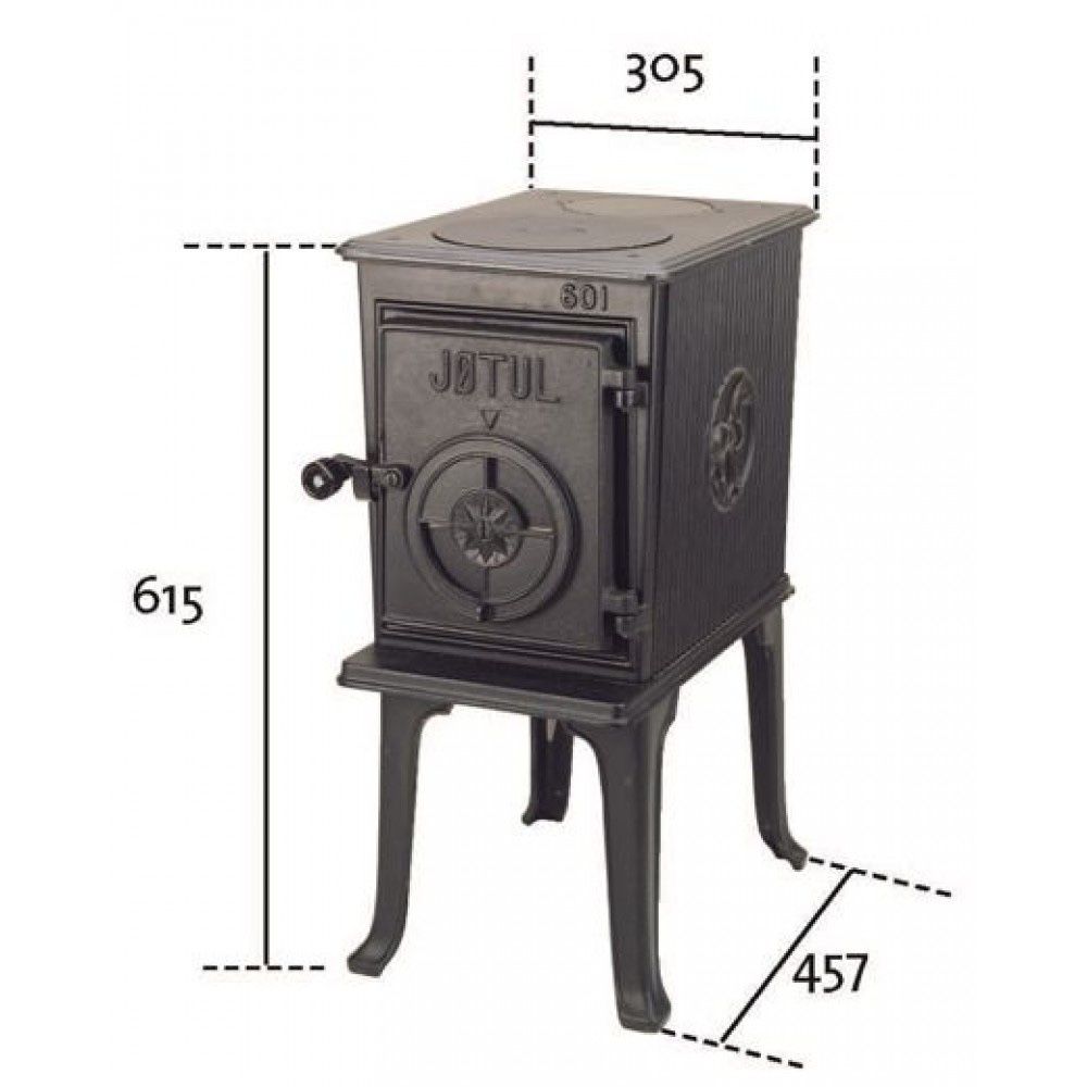 Kominek Jotul 601 NOWY