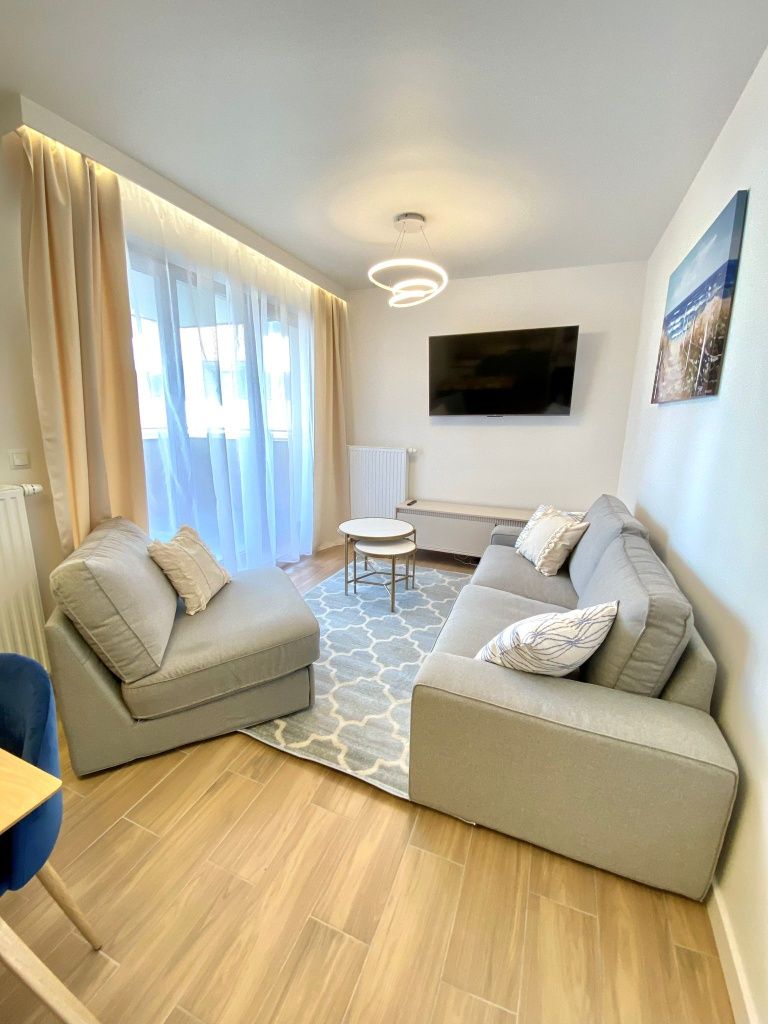 Luksusowy 3 pokojowy apartament przy plaży do 7 osób