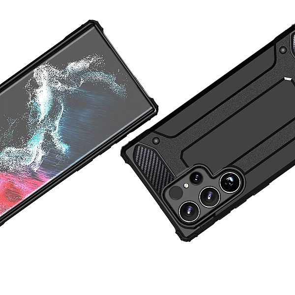 Pancerne hybrydowe etui Hybrid Armor pokrowiec na Xiaomi Redmi 14C - c