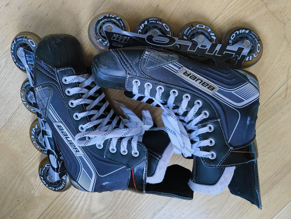 Bauer Vapor X250r 8r eu 43 rolki street hokejowe wkładka 268mm