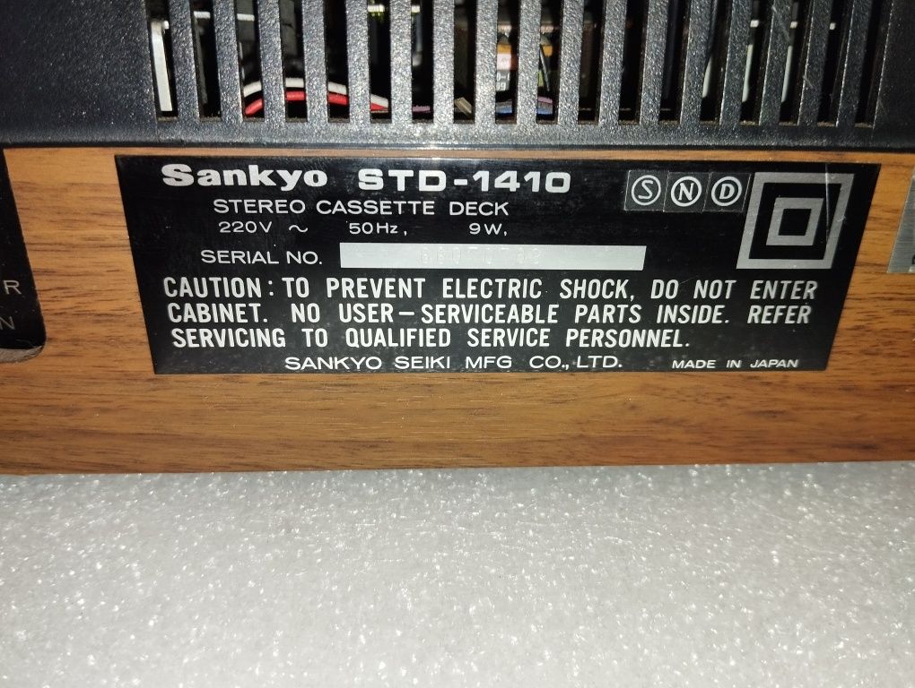 Magnetofon Sankyo STD 1410
