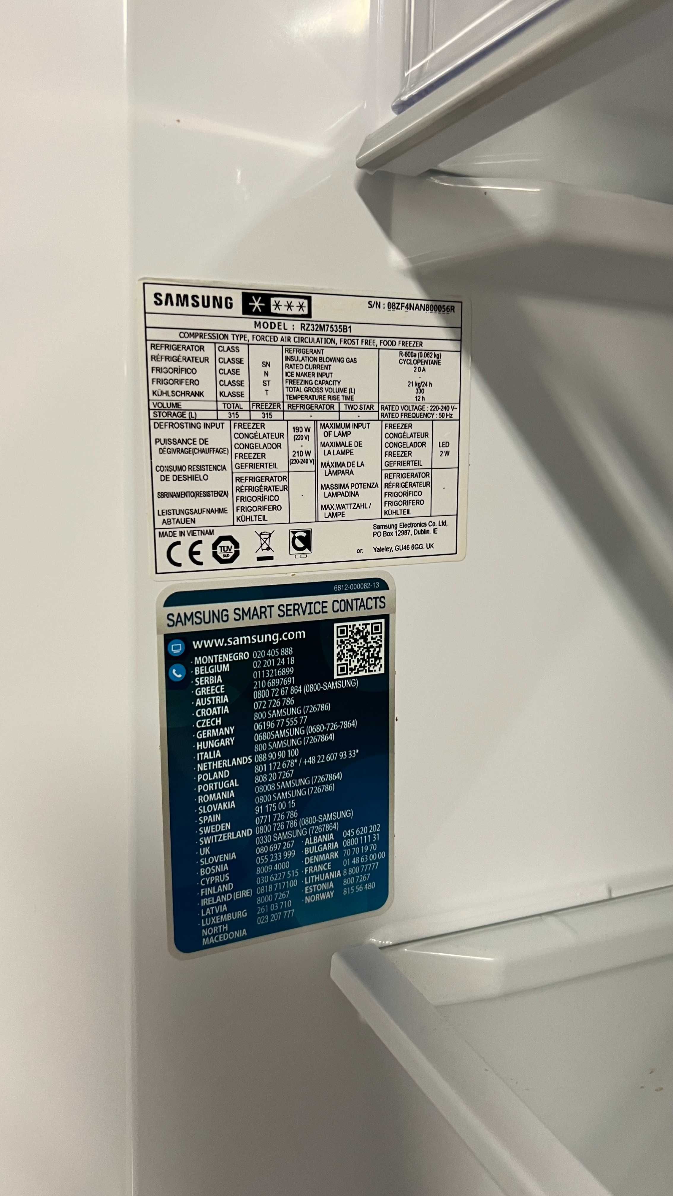 Zamrażarka SAMSUNG