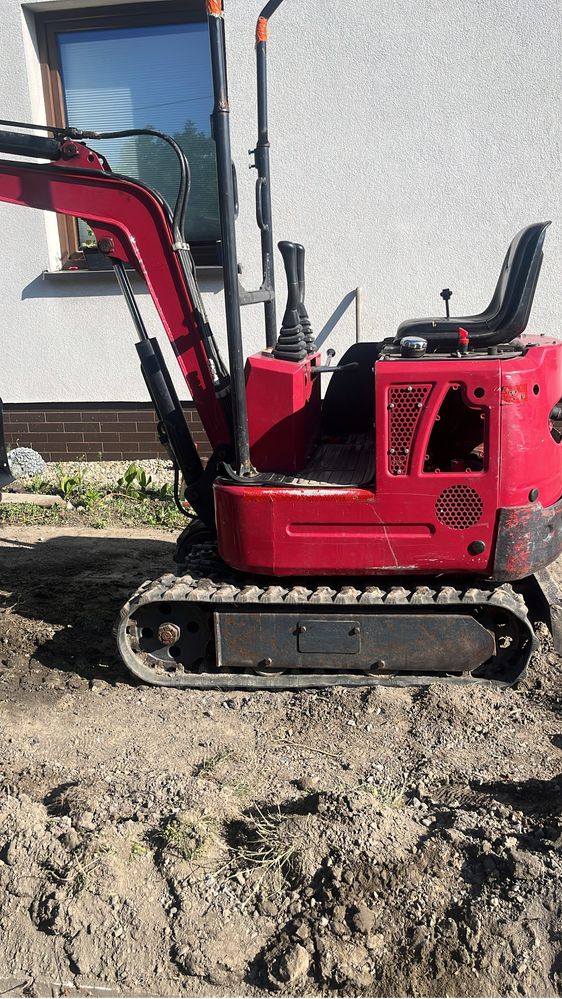 24/7 Minikoparka 1T, zasięg 1,7m w dół,bez operatora bez uprawnien