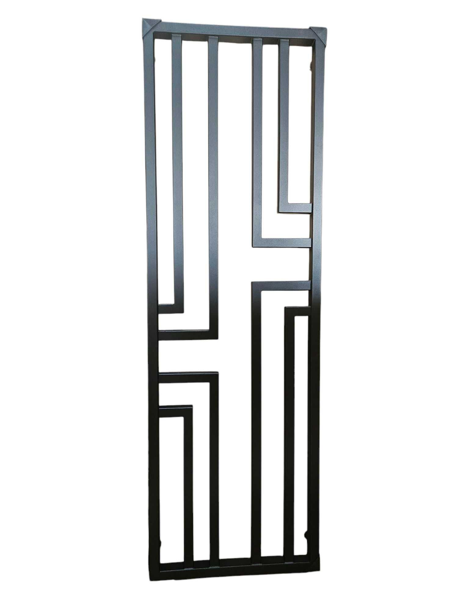 Grzejnik dekoracyjny wodny 165x53 cm, czarny mat, nowy, inne rozmiary