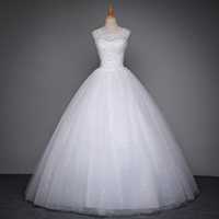 Piękna suknia ślubna princesa Swarovski