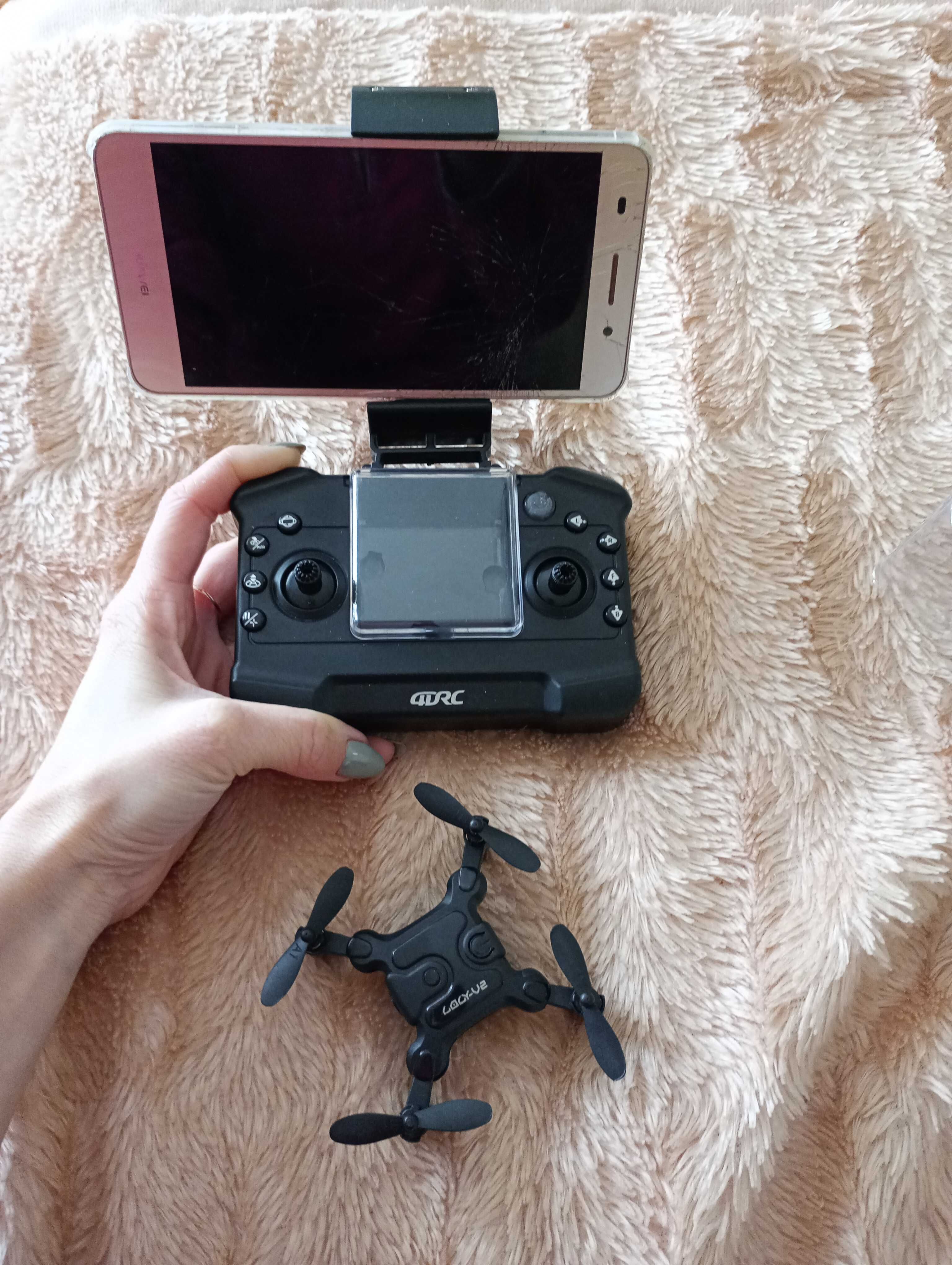 Дрон для підлітка  LOLY-V2 mini folding pocket drone