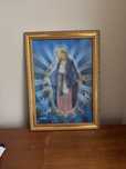 Holograficzny obraz jezus matka boska maryja