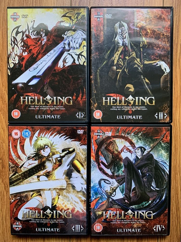 Hellsing Ultimate - 4 dvds - Animé