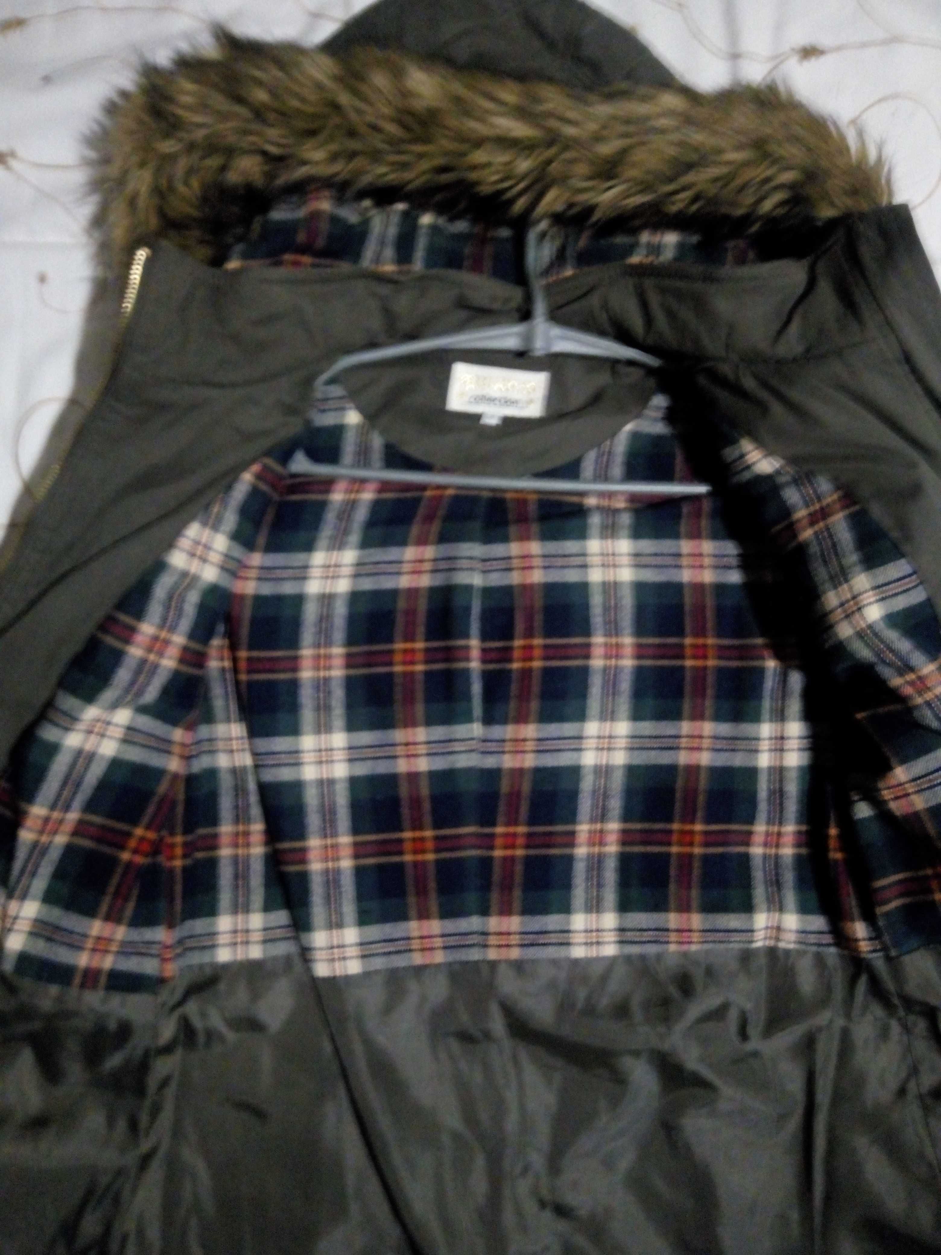 Куртка vintage bouticue collection стьогана капюшон р.евро36