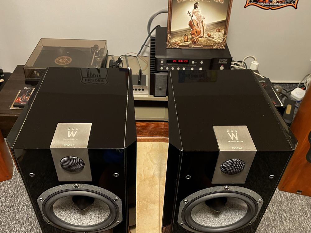 Kolumny podstawkowe Monitory FOCAL CHORUS V 806W Piano Black