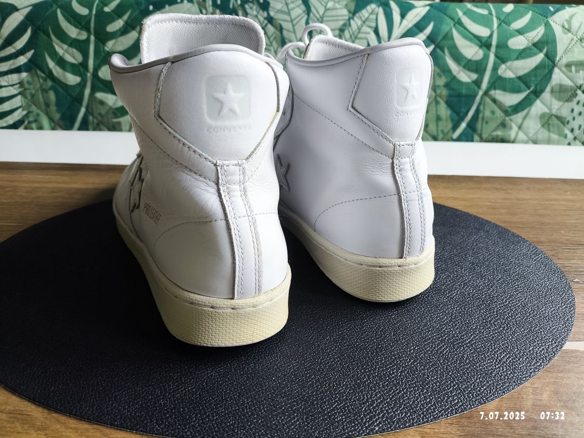 Converse Pro Leather Mid White r. 44 28cm Trampki Białe