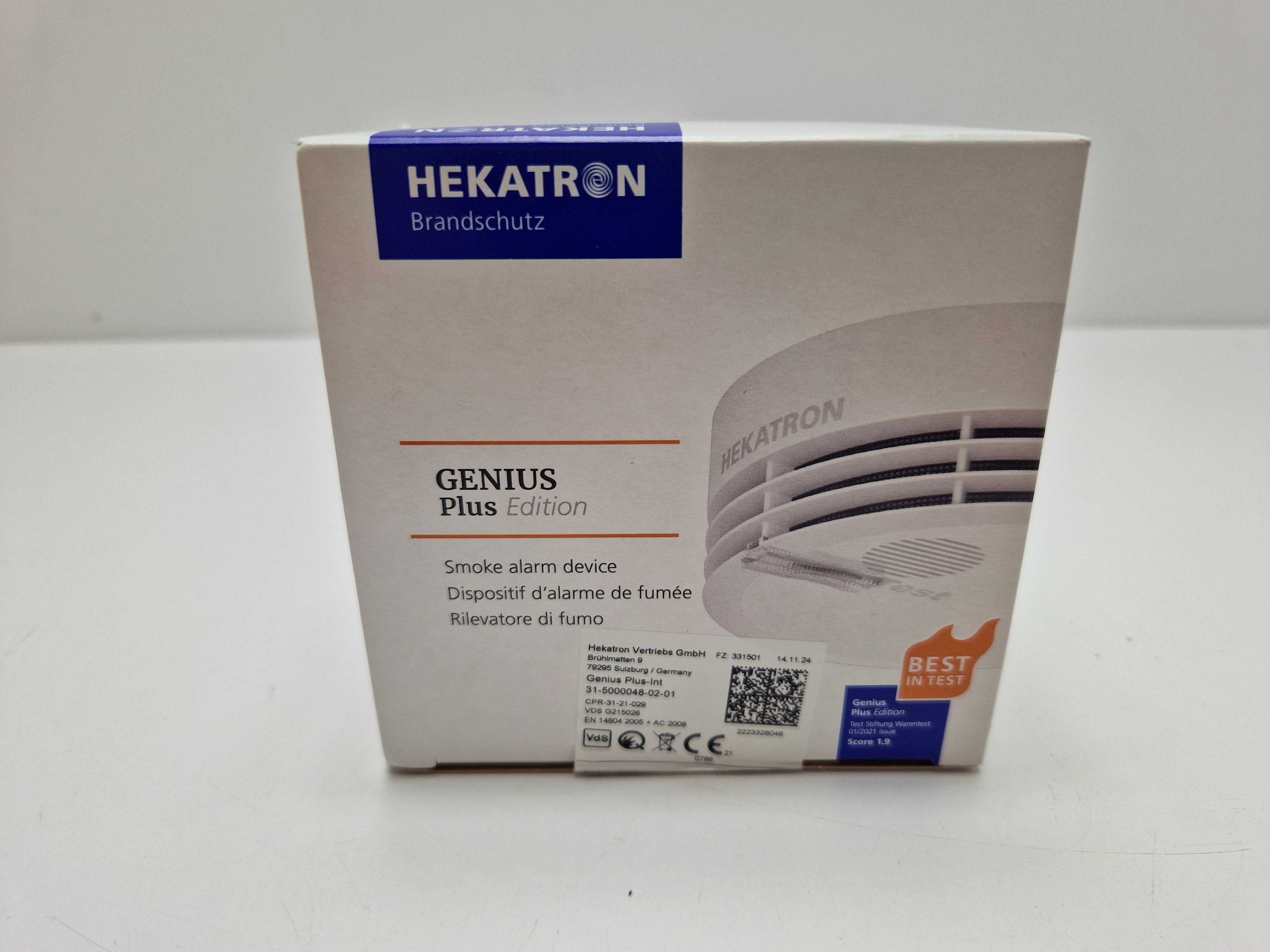 Hekatron Genius plus edition detektor dymu