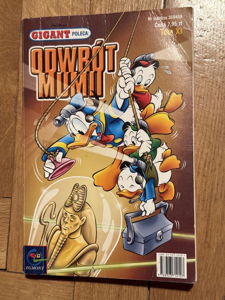 Komiks gigant poleca: tom XI Odwrót Mumii