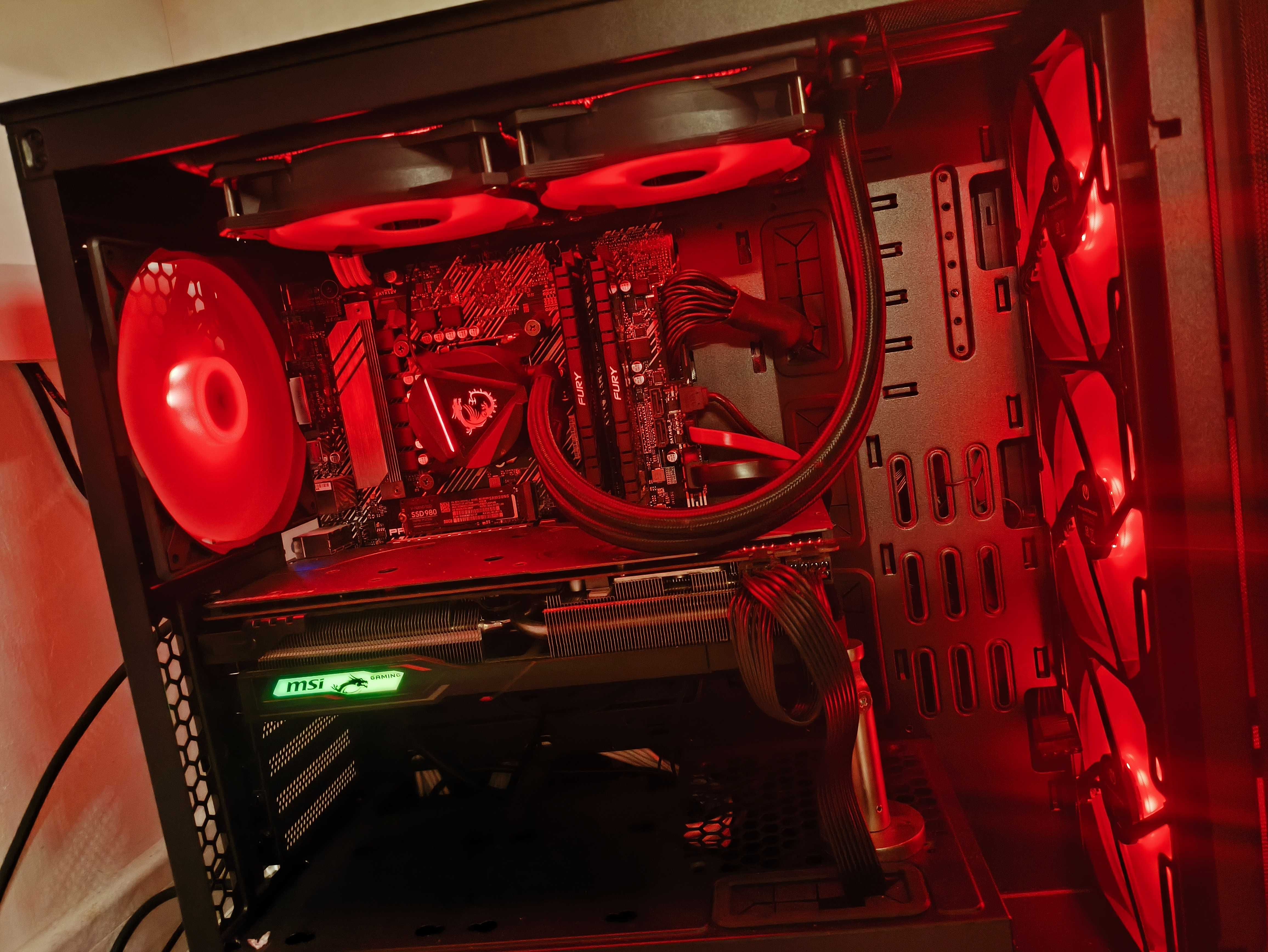 komputer I5 10400f 16 gb RX 5700 xt