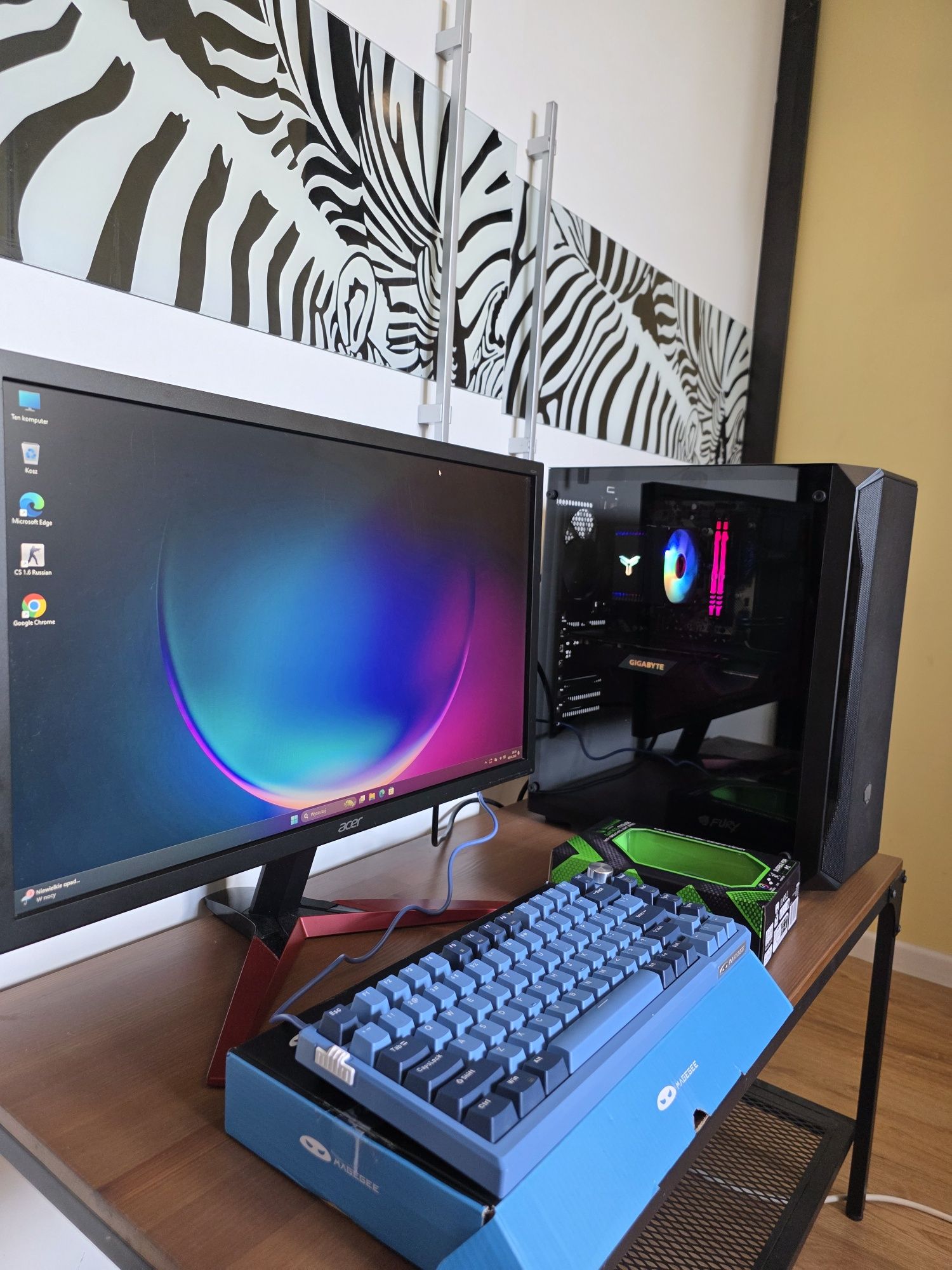 Zestaw do Gier, R5, 144Hz, GTX1660S, DDR4 16