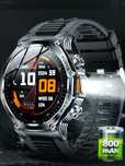 Nowy męski sportowy smartwatch bateria "800 mAh" obudowa stop