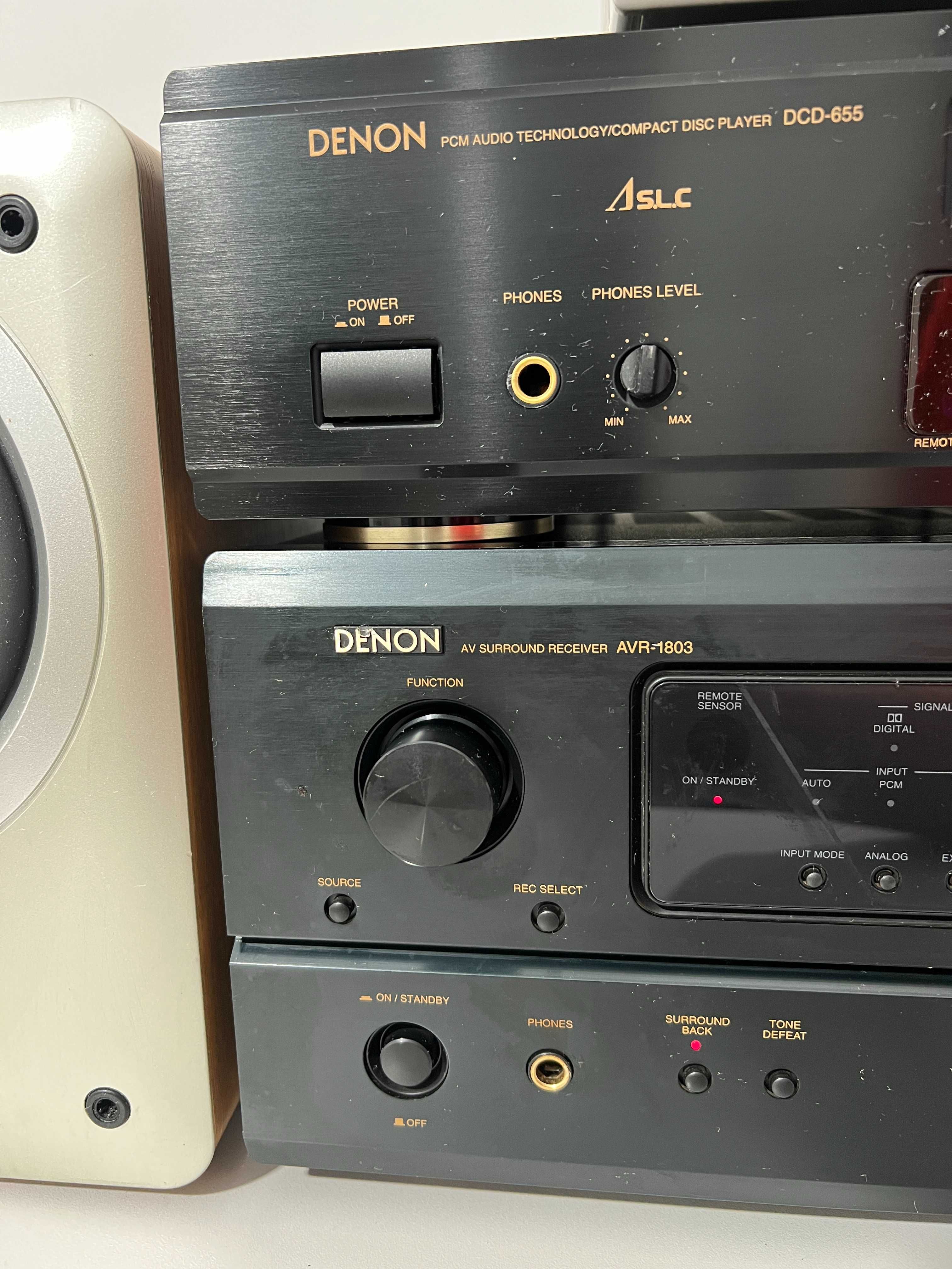 DENON  DCD-F102, DRA-F102, DCD-655, AVR-1803, KOLUMNY SC-F102