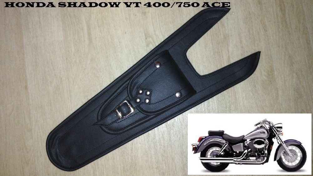 Накладка (галстук) кофр на бак для мото Honda Shadow VT400/750 ACE