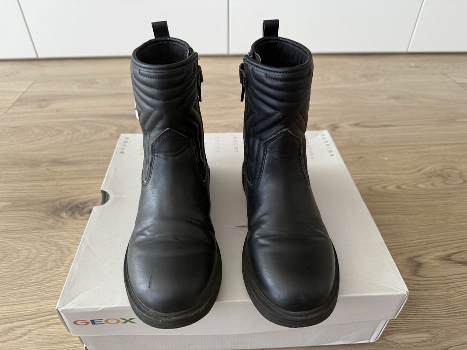 Piękne botki dziewczęce Geox Respira r. 36, stan idealny