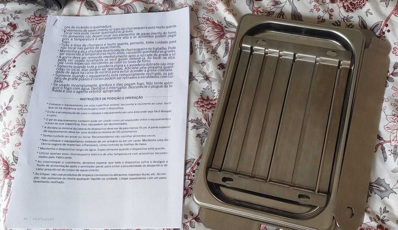 BBQ GRILL IN&OUT - Grelhador eléctrico