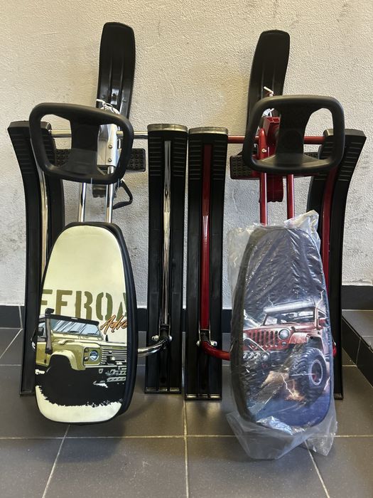 Снігокат / сани з рулем/ чук і гек