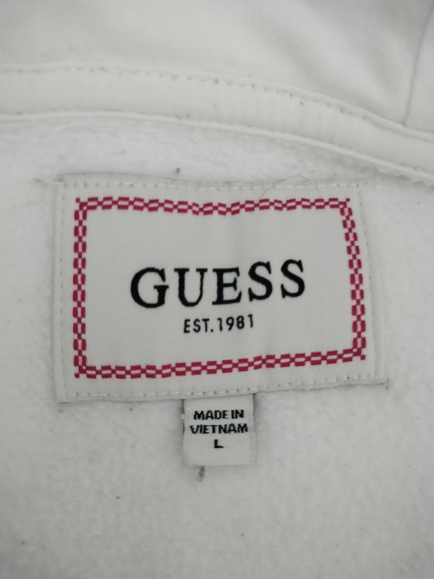 Biała Bluza Guess L