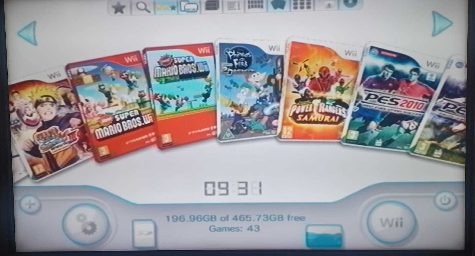 Wii desbloqueada + acessórios