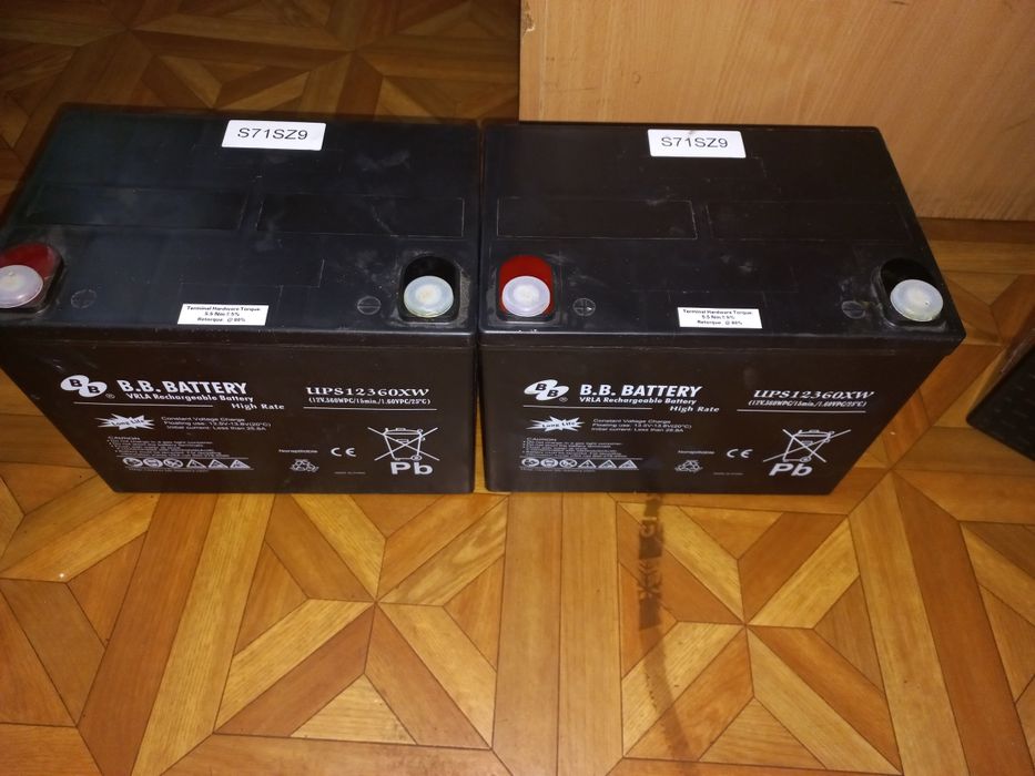 Гелевий акумулятор 12в 88 а/г UPS 12360XW