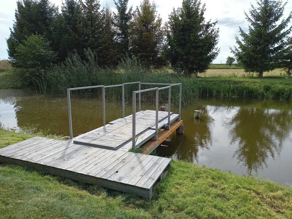 Działka budowlana ze stawem / działka rekreacyjna 2500 m2