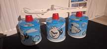 Żyrandol lampa Angry Birds dziecięcy gratis poszwa