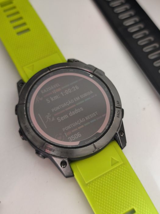 Garmin Fenix 7x safira solar