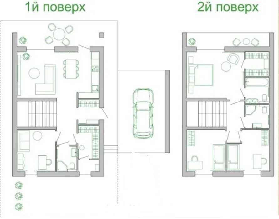 Продаж будинку 22 км. від Киева с. Жорнівка, зелена зона.