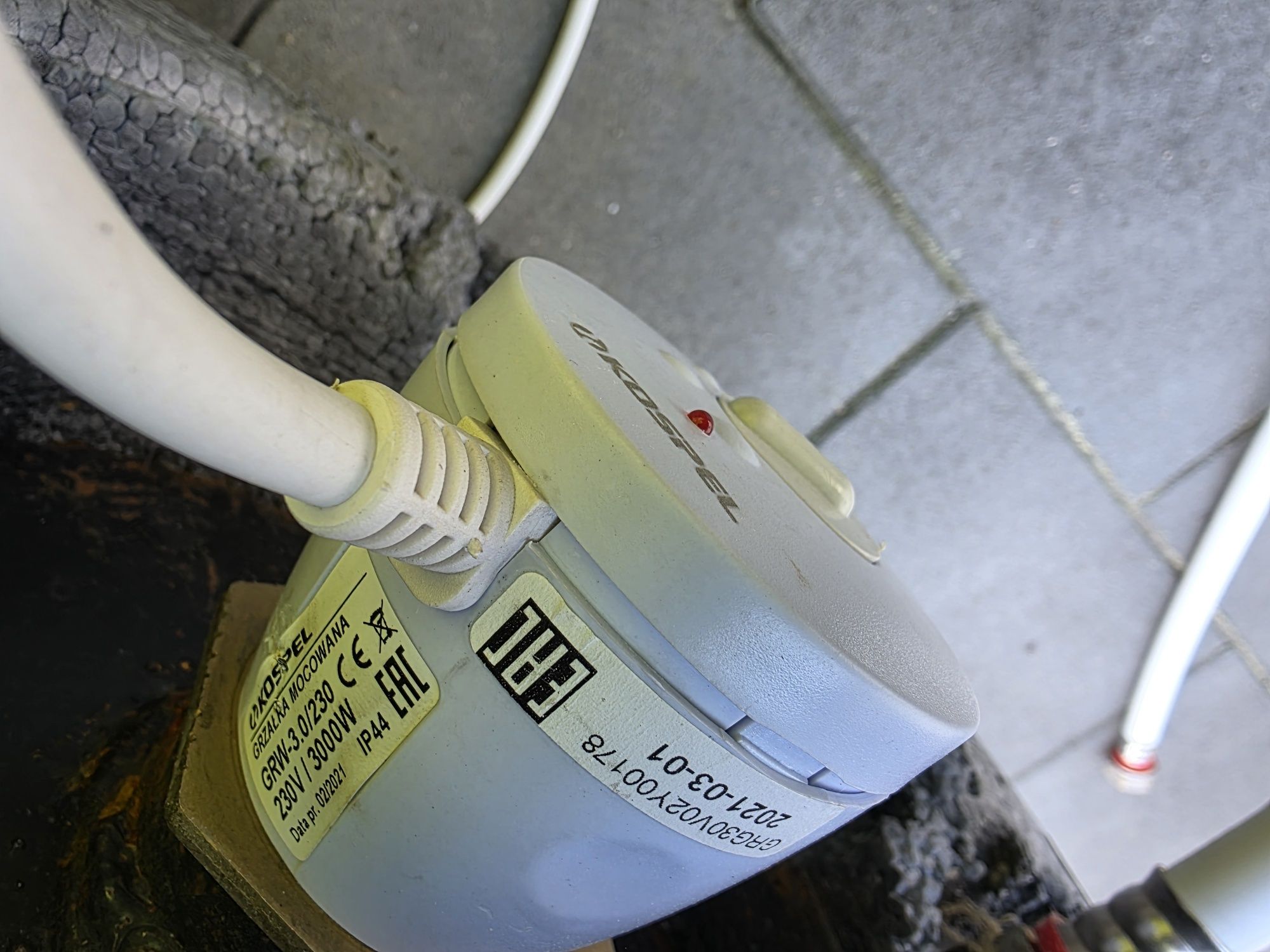 Wymiennik ciepła c.w.u. Elektromet WGJ-g 200 l – bojler dwupłaszczowy