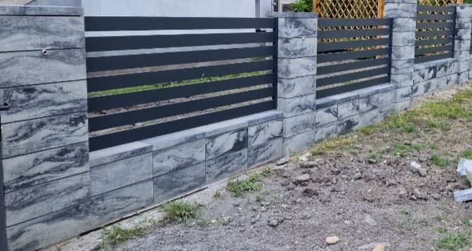 Kompleksowy montaż, budowa ogrodzeń/Usługi brukarskie