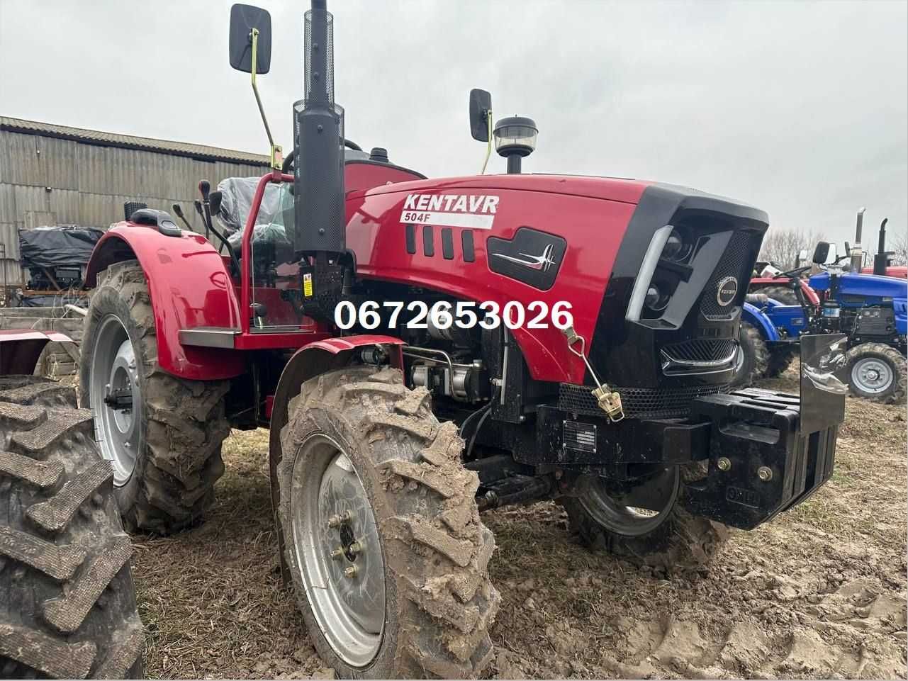 Трактор KENTAVR 504F 3-точка 4*4 Великий Вибір БЕЗКОШТОВНА Доставка