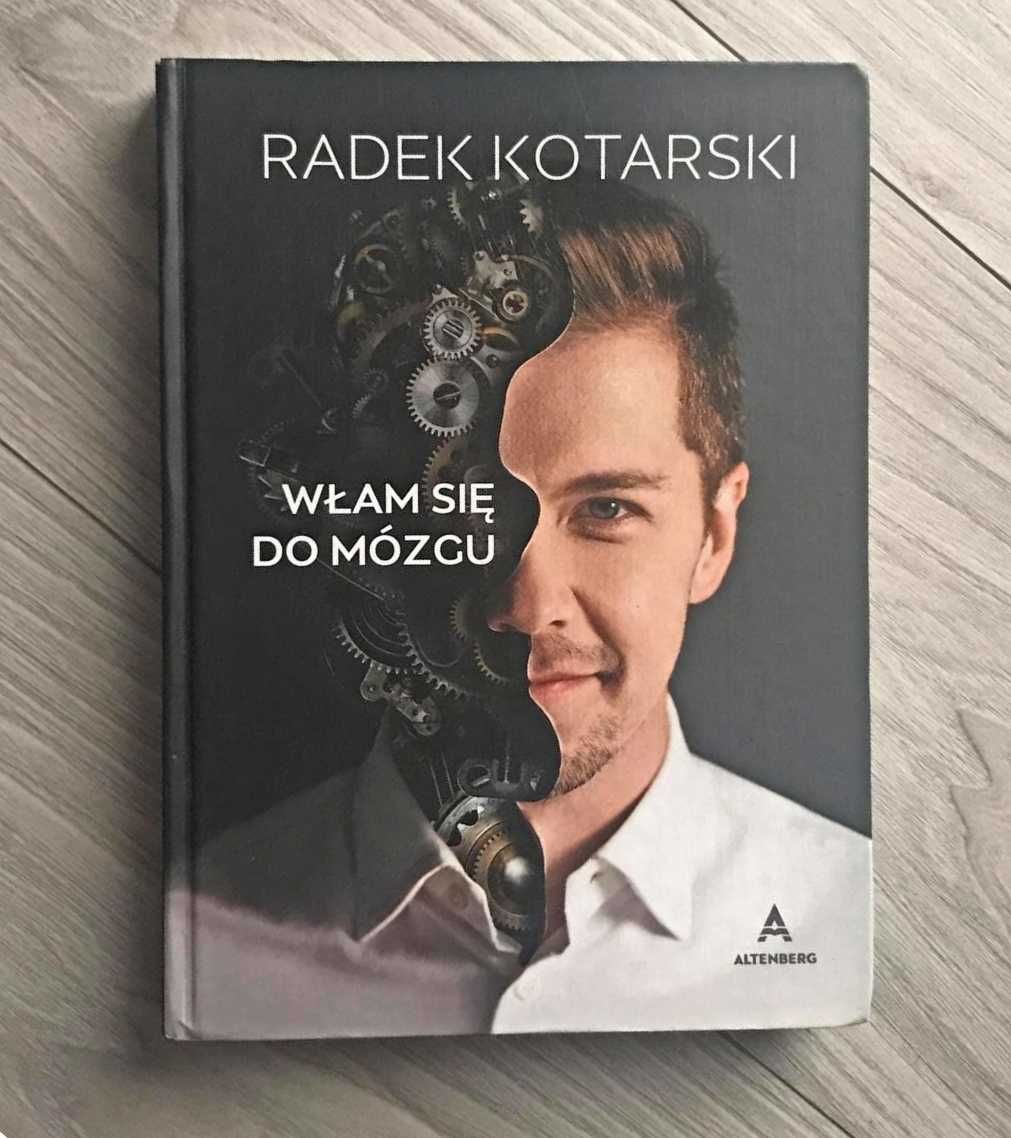 Książka Włam się do mózgu - Radosław Kotarski NOWA w twardej oprawie!