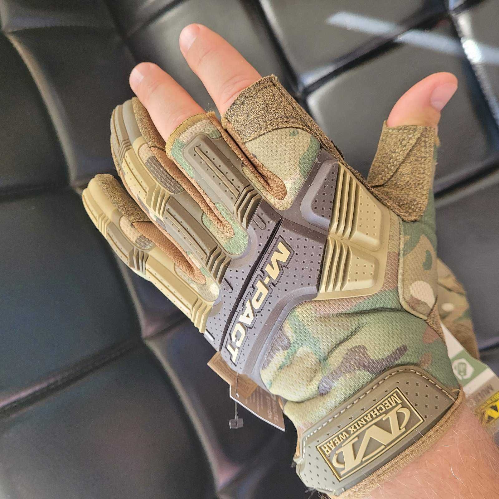 Рукавиці тактичні, безпалі, літні,  Mechanix M-Pact MultiCam, оригінал