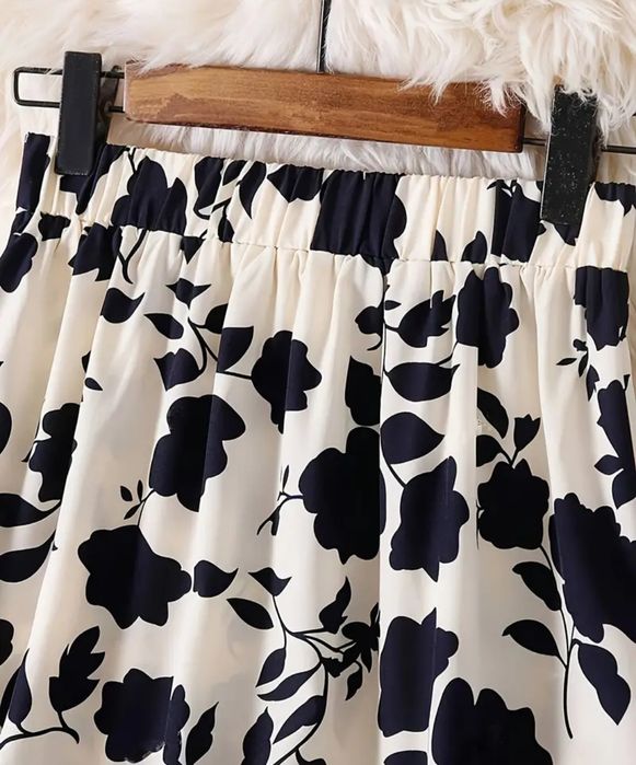 Piękna długa maxi spódnica na gumce wiosna lato wakacje