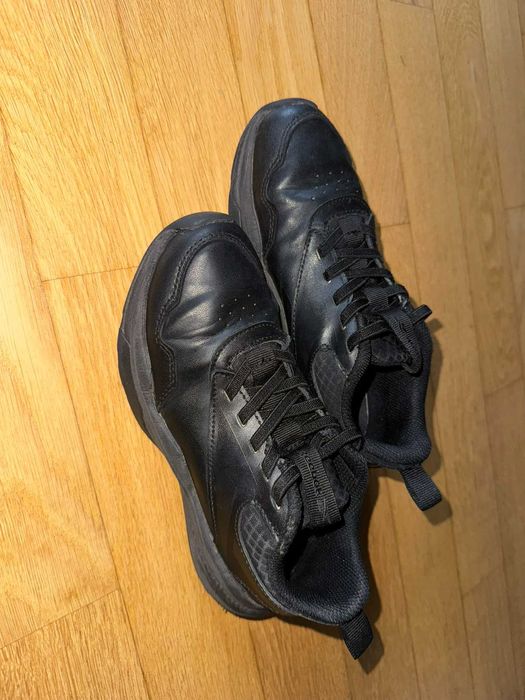 Детские чёрные кроссовки  туфли на мальчика Reebok 32 размер