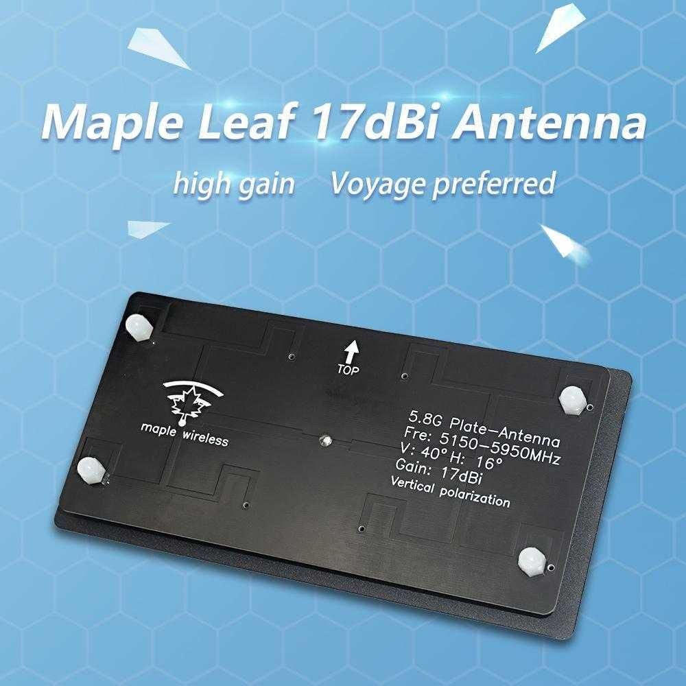 Патч антенна Maple Wireless 5.8G 17dBi SMA AAT