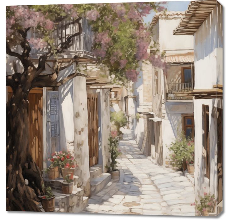 Obraz 100x100cm Urok Starego Miasta