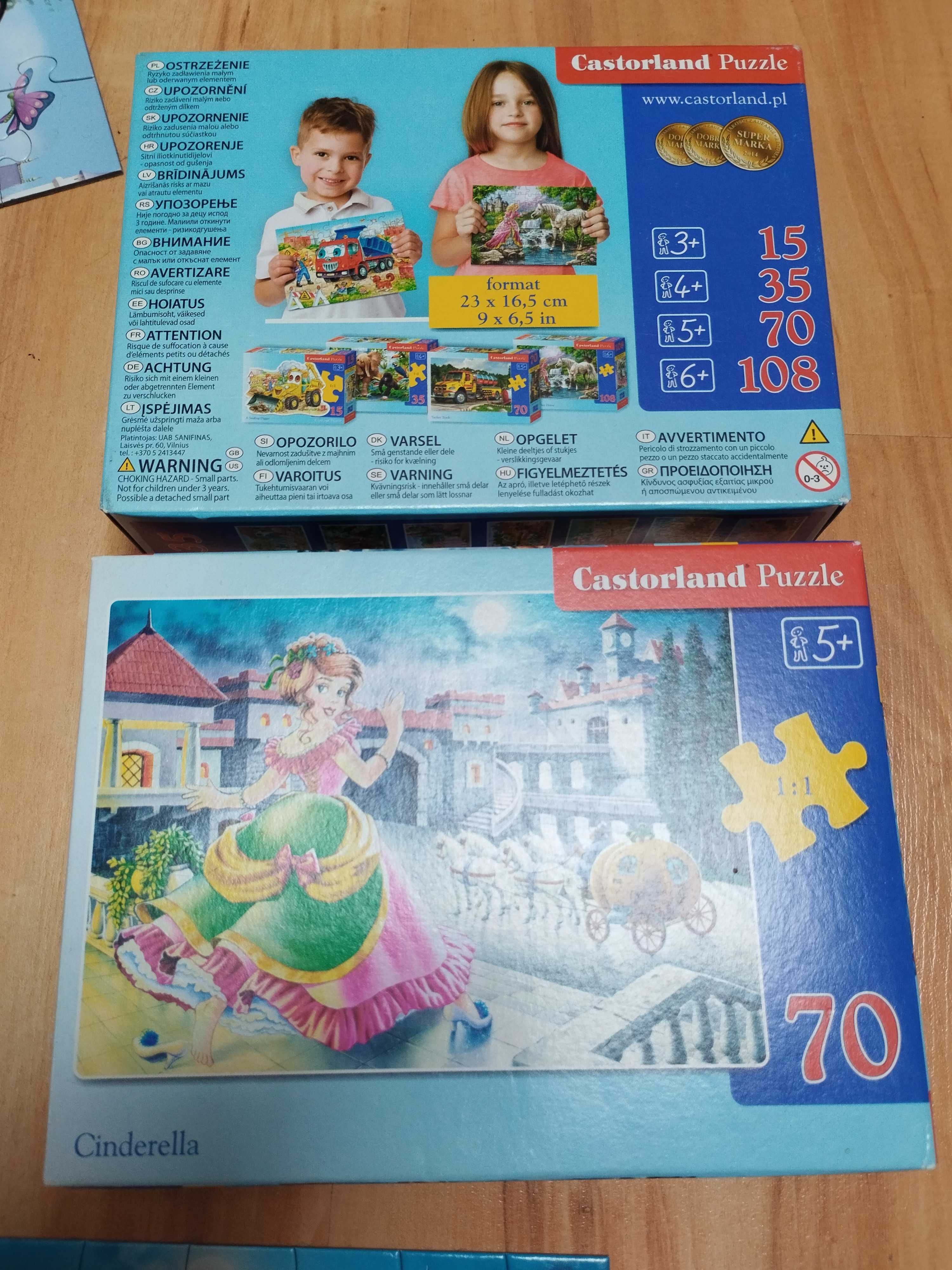 Puzzle Kopciuszek 70 elementów Castorland 5+