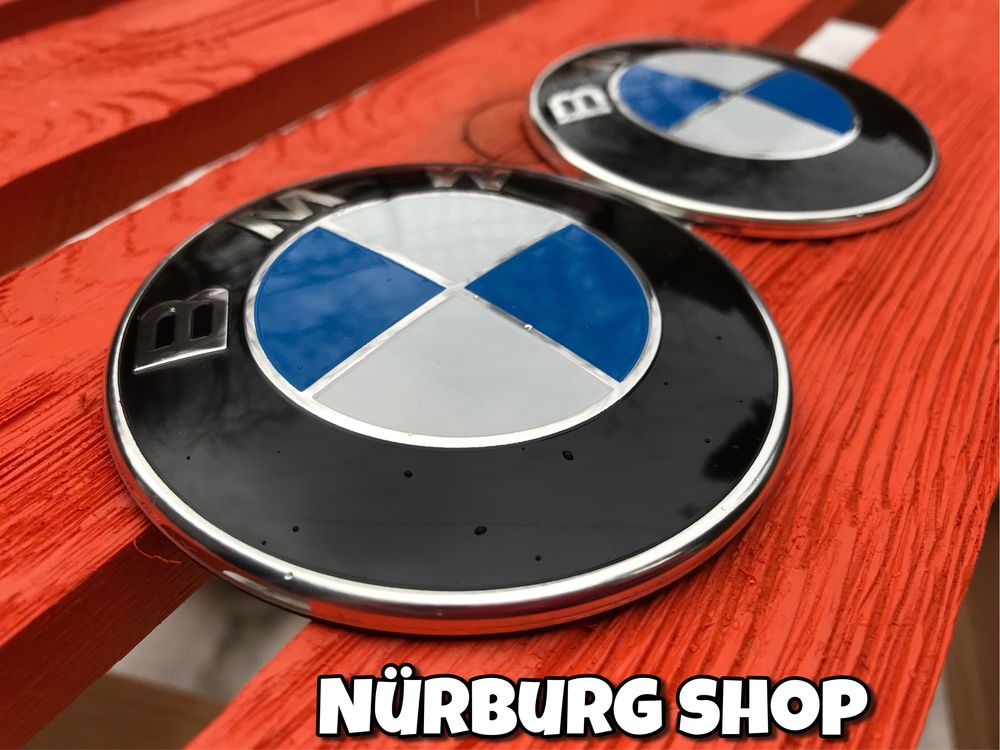 Эмблема BMW на капот/багажник значок логотип E34 E36 E39 E46 E60 E90