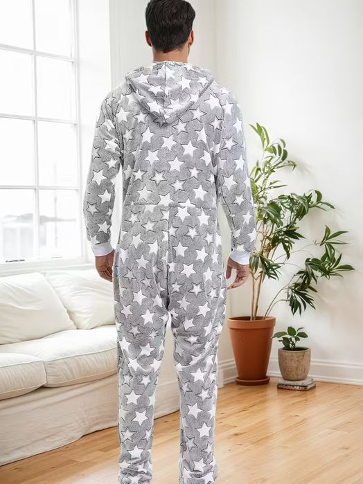 Комбинезон мужской, Теплый, Домашний