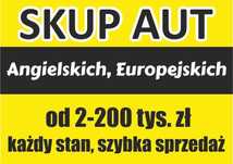 Skup aut całych uszkodzonych na części do remontu z Anglii Anglikow