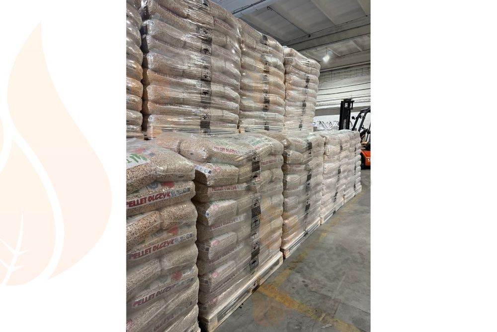 Pellet drzewny OLCZYK A1, Szybka dostawa, sprawny rozładunek