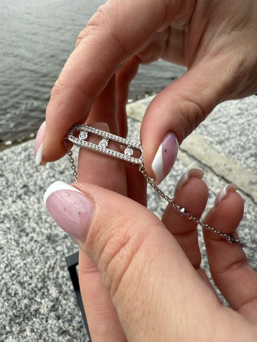 Браслет ланцюжок підвіска жіночі Messika